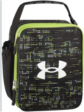 Under Armour Scrimmage Black & Green Lunchbox